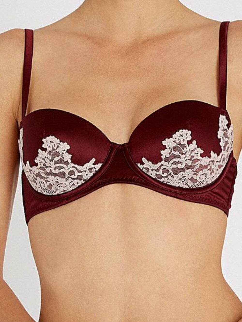 Myla London Silk blend Grosvenor Square Balcony Bra lace 34D Balconette Bra